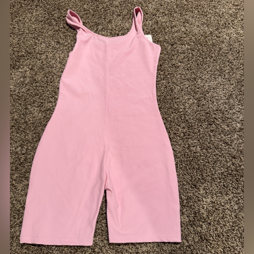 Pink Bodysuit One Piece with Classic Cut - Picture 3 of 3